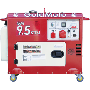 GoldMoto GM9.5KTDJ Dizel Jeneratör 8.7Kva Trifaze Marşlı Kabinli